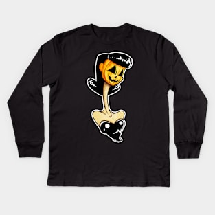 Jack-O-Lovely Kids Long Sleeve T-Shirt